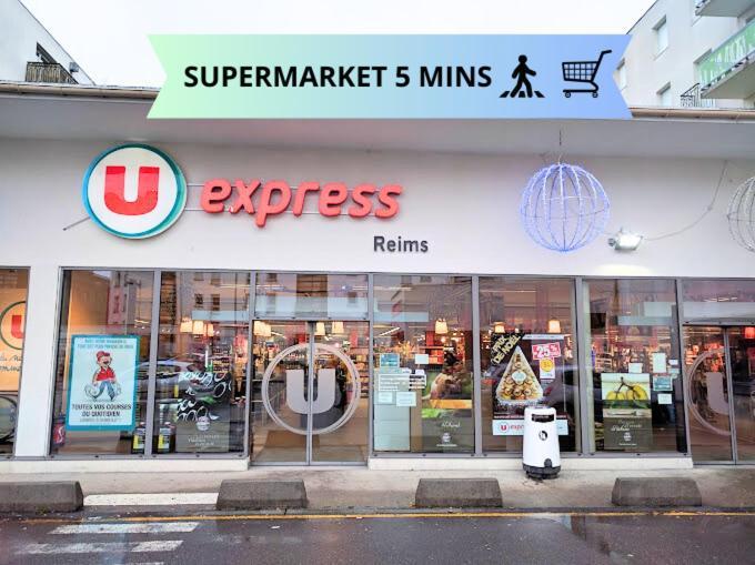Izilok Reims Centre Gare Apartment Ngoại thất bức ảnh